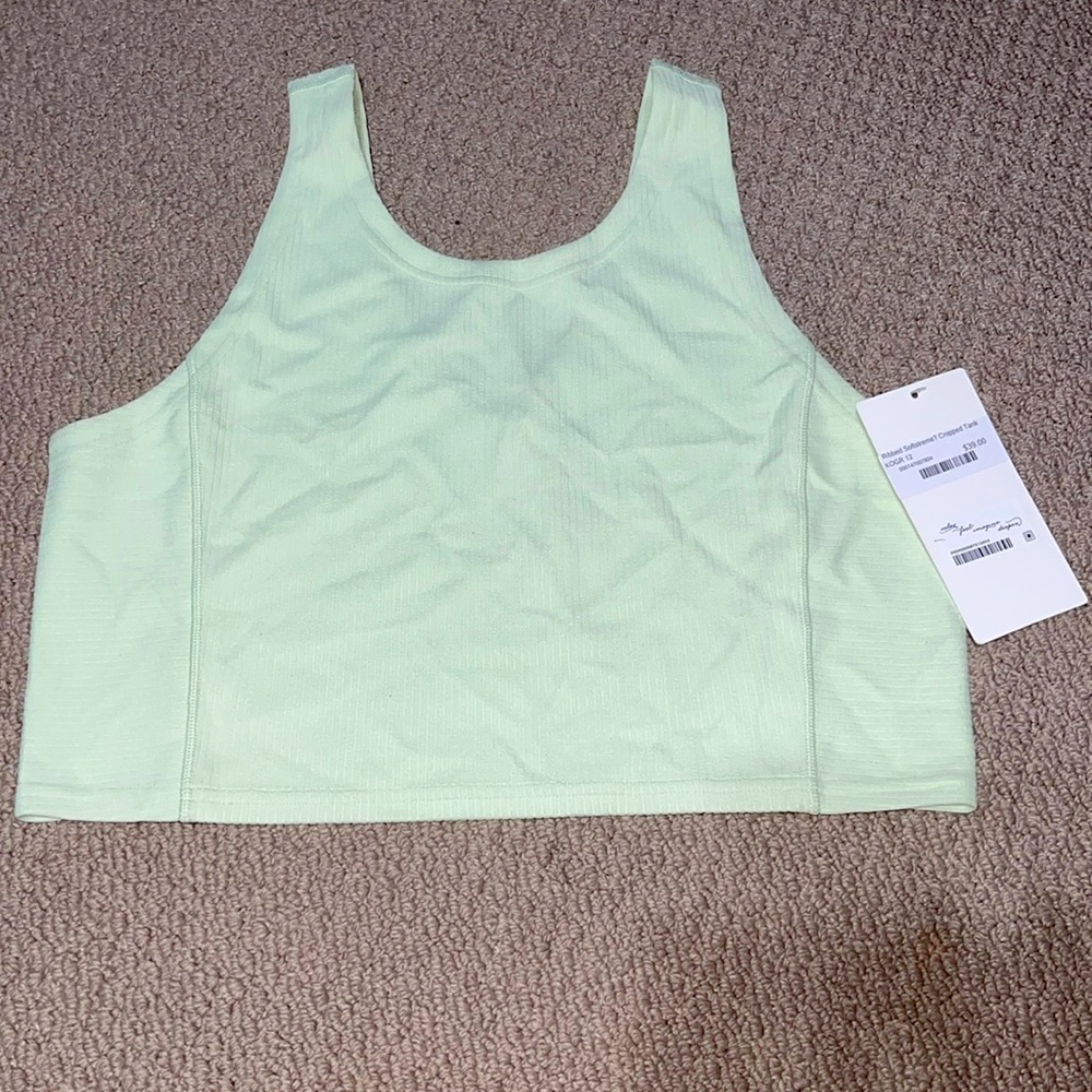Lululemon | Ribbed Softstream Cropped Tank - Picture 2 of 8